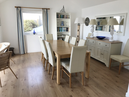 Dining Room  at Clifftops -  Holidays Port Isaac Cornwall