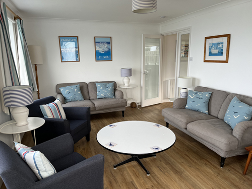 Lounge at Overcliff -  Holidays Port Isaac Cornwall